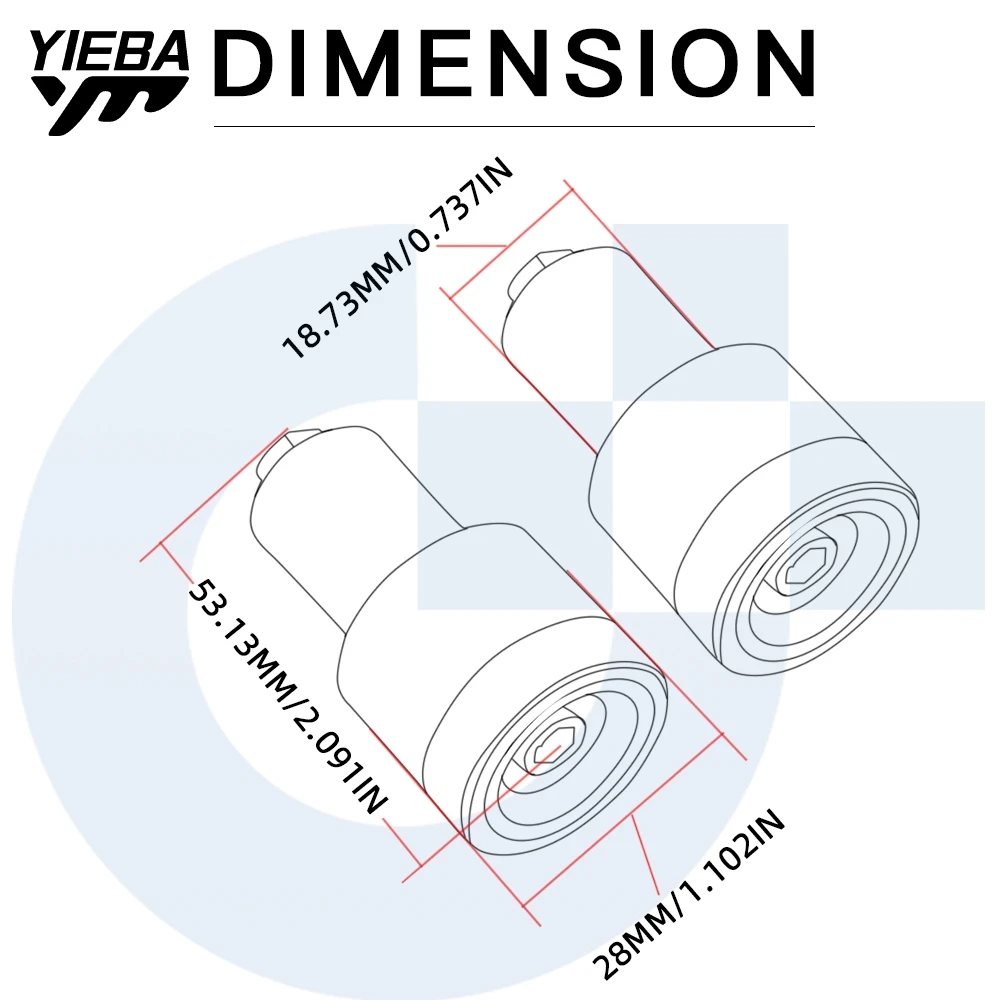 Для мотоцикла YAMAHA XS1100/S SR500 DT125RR XS400 C/E TDR250 Руль конец ручки крышки торцы анти Вибрирующая пробка