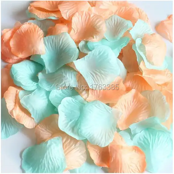 100 Turquoise Rose Petals Weddings Party’s Floral Decoration Confetti Favor 
