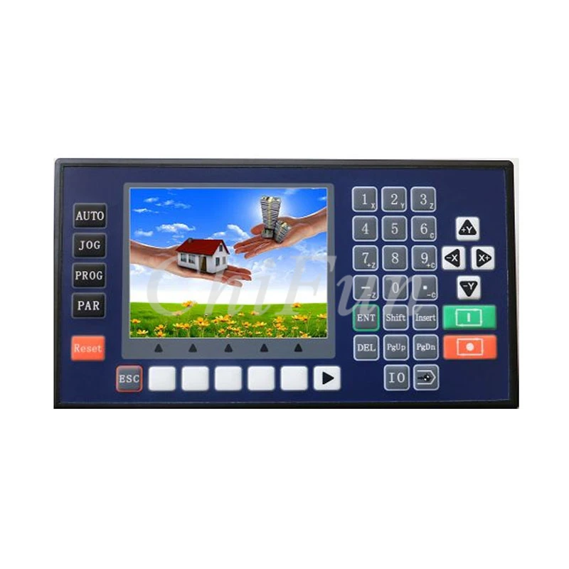 

Single axis 16DI 8DO 3.5 Inch Color LCD CNC controller lathe mini milling machine servo USB stepper motor sewing machine laser