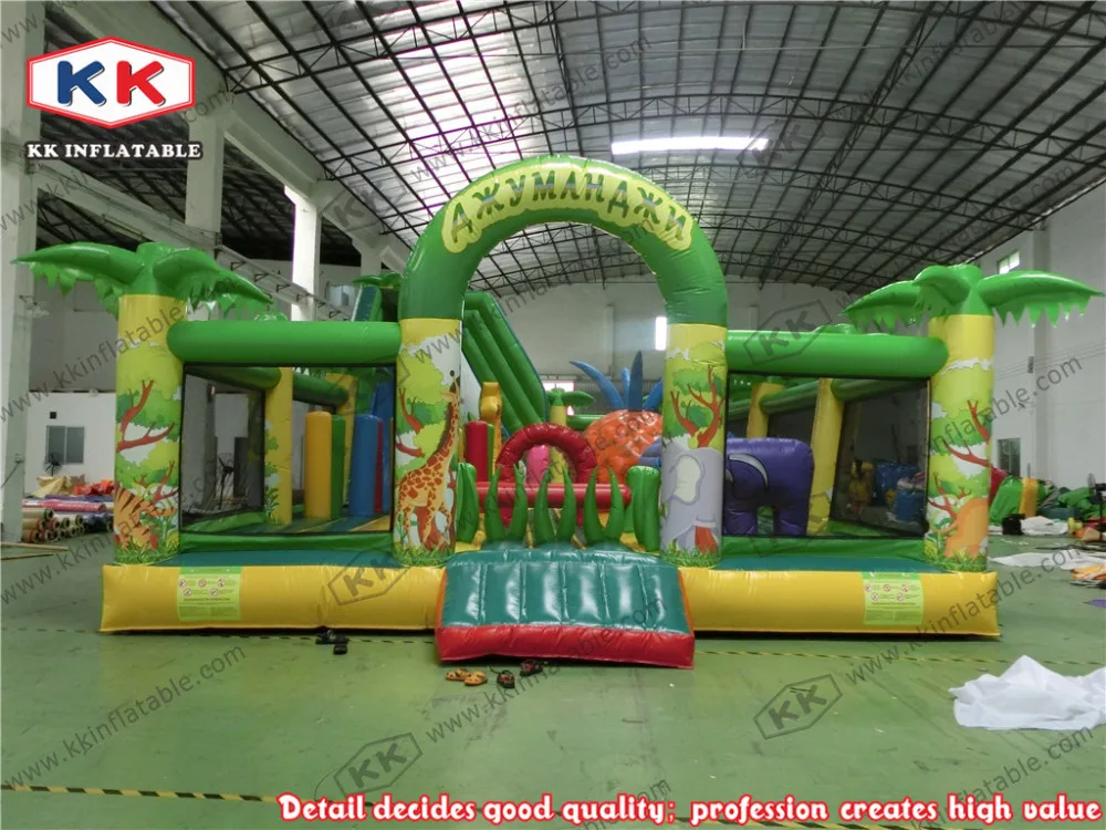 Children inflatable playground outdoor structure inflatable toys/ inflatable amusement park