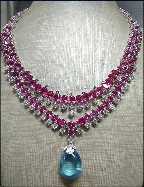 Ожерелье QI Xuan_Fashion Jewelry_luxury бутик Свадьба бренд Necklaces_S925 одноцветное Necklaces_Manufacturer непосредственно продаж