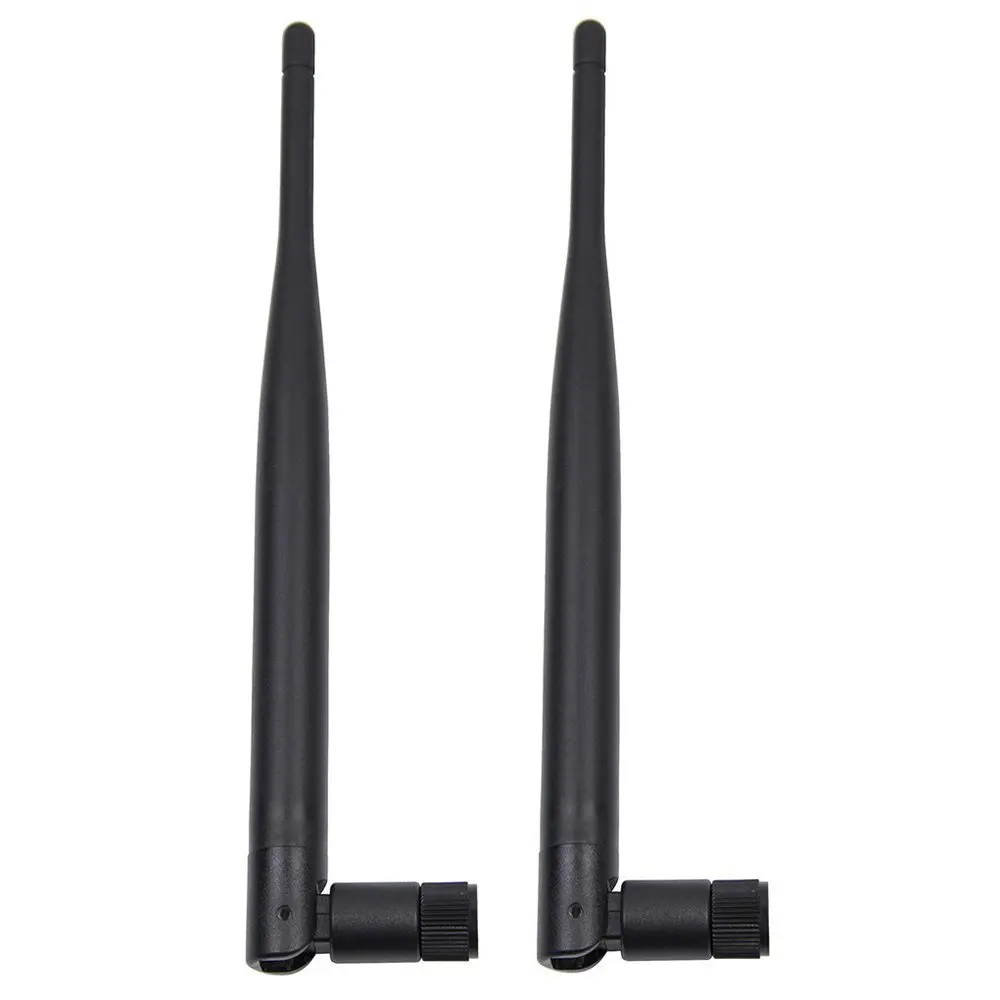 SCLS Новый 2 x 6dBi 2,4 ГГц 5 двухдиапазонный Wi Fi RP-SMA телевизионные антенны + 2x35 см U. fl/кабель IPEX