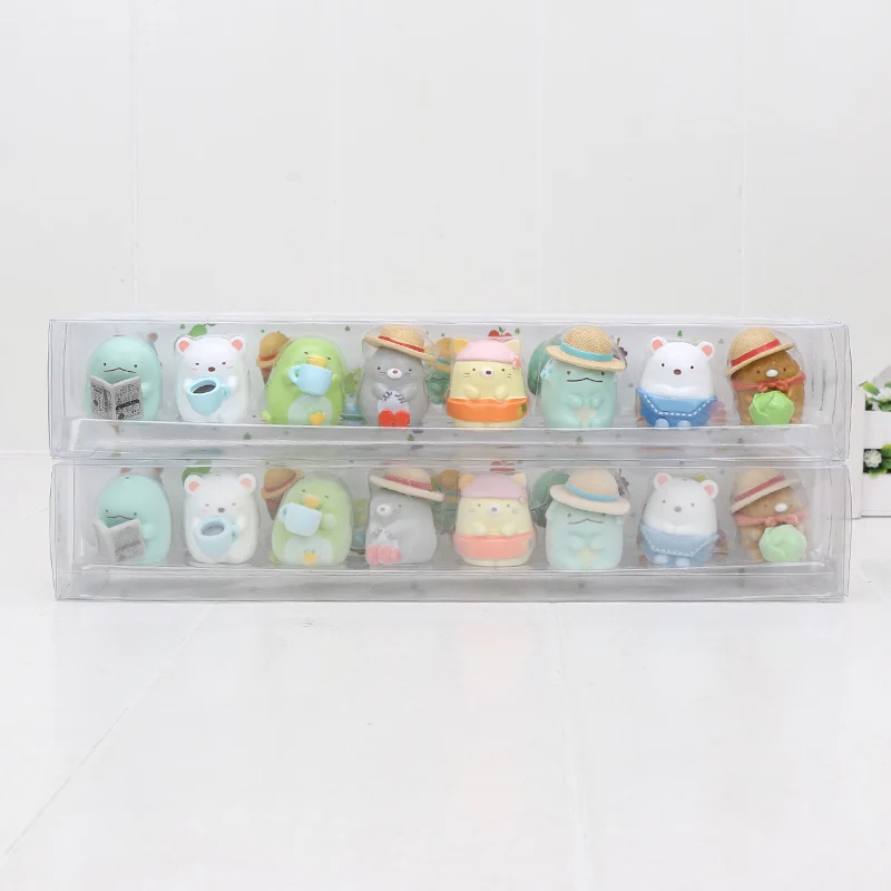 Фигурки Sumikko gurashi Tonkatsu Neko Tokage pmotor 2 5 см|Игровые фигурки и трансформеры| |