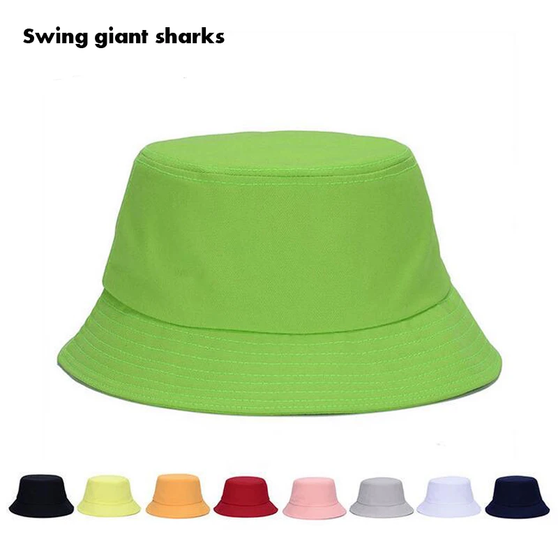 bright green bucket hat