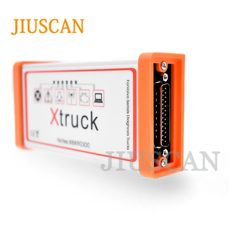 JIUSCAN грузовики и строительная техника для volvo vocom 88890300 xtruck y1 диагностический сканер OBD II диагностический USB кабель