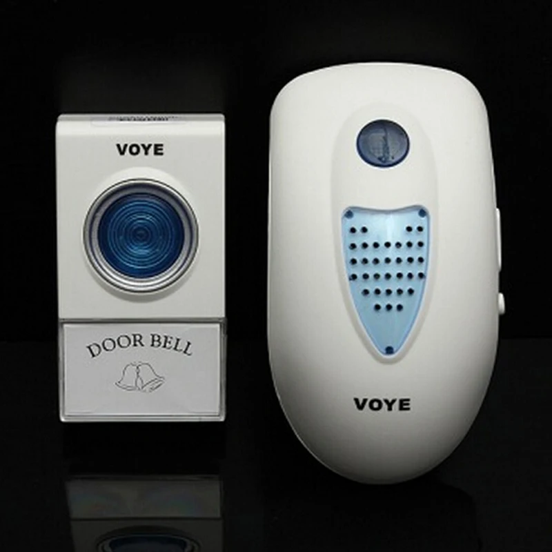 NEW Wireless Cordless Remote Door Bells with Light 38 Songs 200 240V