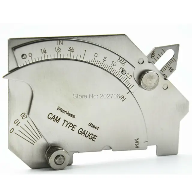 MG 8 bridge cam welding gauge stainless steel Cam Type gauge Master