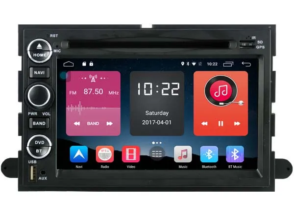 Android 6 0 CAR DVD FOR FORD EXPLORER 2006 2010 MUSTANG car audio gps player stereo