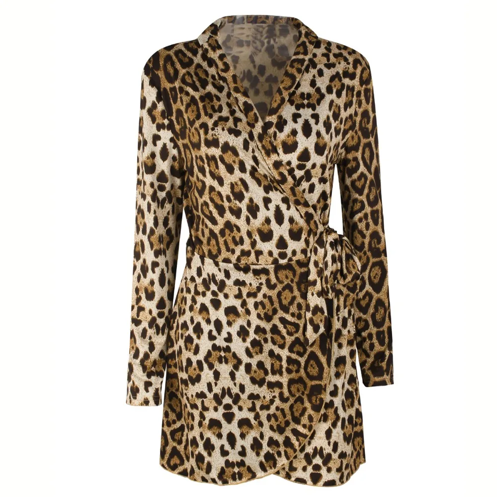 superdry leopard dress