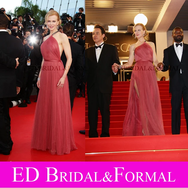 Nicole Kidman font b Dress b font at 65th Cannes Film Festival Red Carpet One Shoulder
