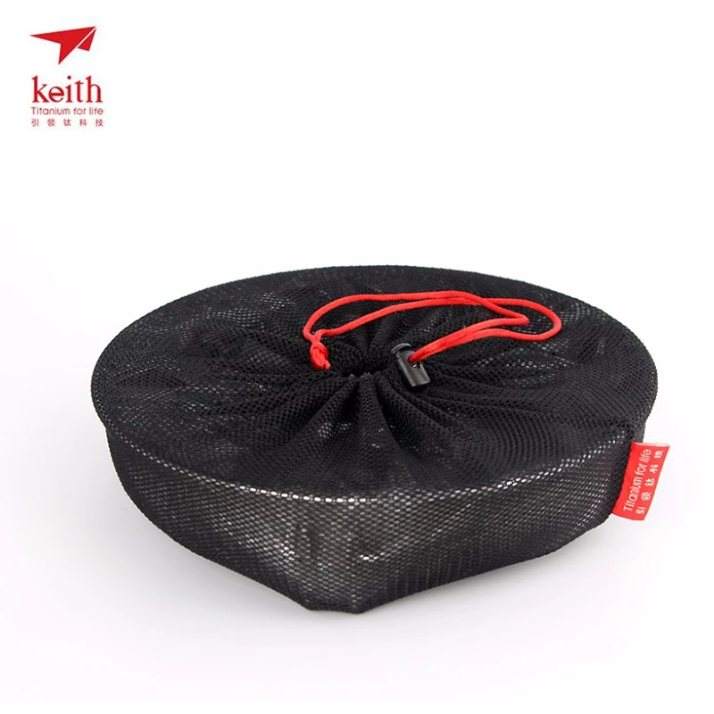 Keith Titanium pot plegable Titanium pan antiadherente sartén acampar al aire libre Utensilios de cocina ligero 128g 1000 ml ti8150 envío de la gota Keith Titanium pot plegable Titanium pan antiadherente sartén acampar al aire libre Utensilios de cocina ligero 128g 1000 ml ti8150 envío de la gota