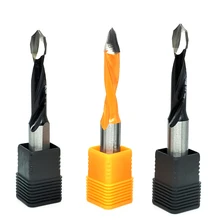 1 шт. сверло из карбидного сплава вольфрама деревообрабатывающее сверло с ЧПУ сверло стойкое сверло диаметром 5-10 мм сверло для изготовления отверстий