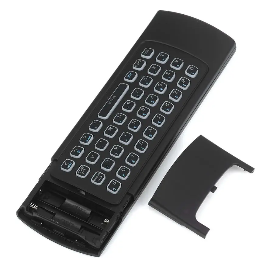 

2017 Top New Fly Mouse Keyboard Air Mouse MX3-L Pro 2.4G Backlit Remote Control Mini Wireless K for Android TV Desktop PS3