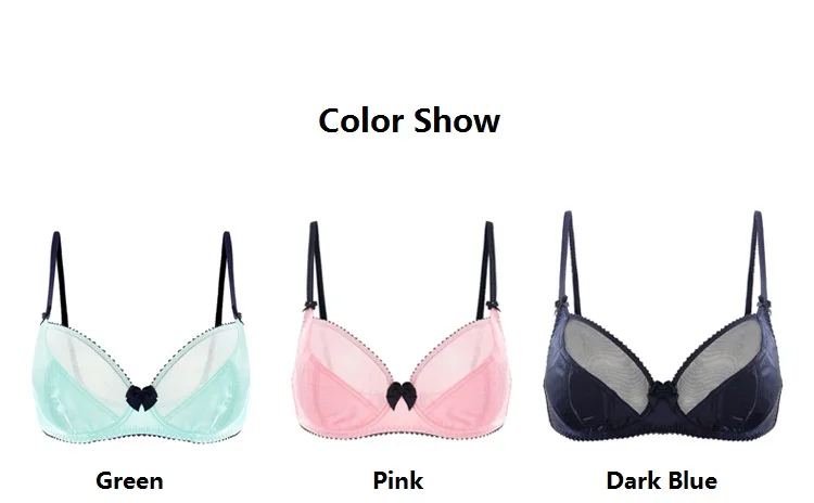 17 Sex Fashion USA Bra Underwire Push Up Deep V Women's Underwear Pink Breathable Ultra Thin Brassiere Size 30 32 34 36 38 A94 5