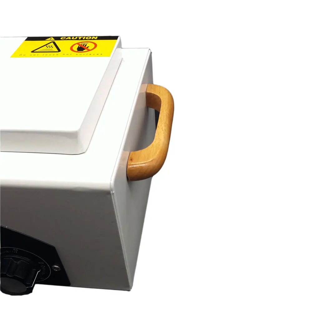 Nail Sterilizer Dry Heat Sterilization High Temperature Disinfection Box For Manicure Salon Equipment Nail Metal Tool NV-210
