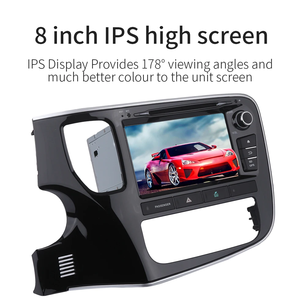 Top Dasaita 8" Android 9.0 Car DVD Player for Mitsubishi Outlander 2014 2015 with 4G+32G Octa Core Auto Stereo Navi Radio Multimedia 3 Top Dasaita 8" Android 9.0 Car DVD Player for Mitsubishi Outlander 2014 2015 with 4G+32G Octa Core Auto Stereo Navi Radio Multimedia 3