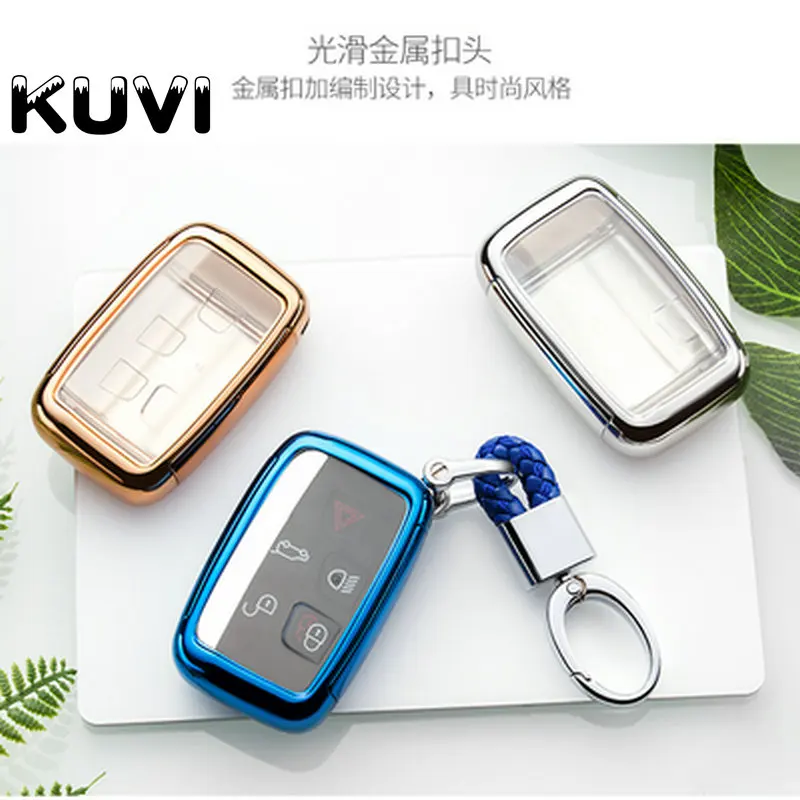 

PC+TPU Key Cover Case For Jaguar For Land Rover RANGE ROVER SPORT Evoque Freelander 2 DISCOVER discovery Accessories
