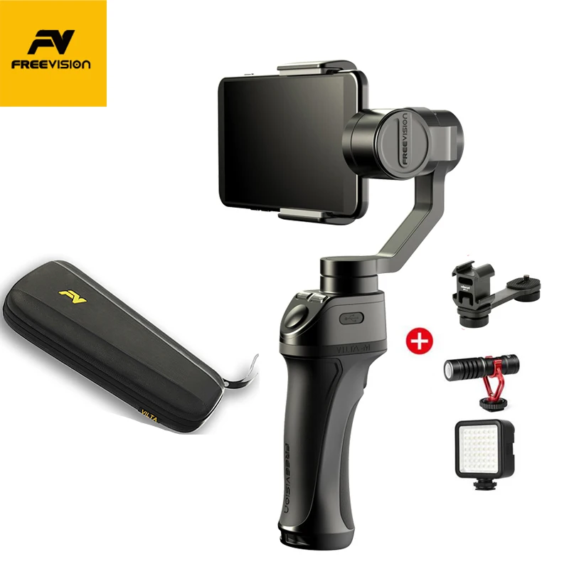  Freevision Vilta-M/Vilta-M Pro 3 Axis Handheld Gimbal Stabilizer Portable Gimbal for iPhone Andriod