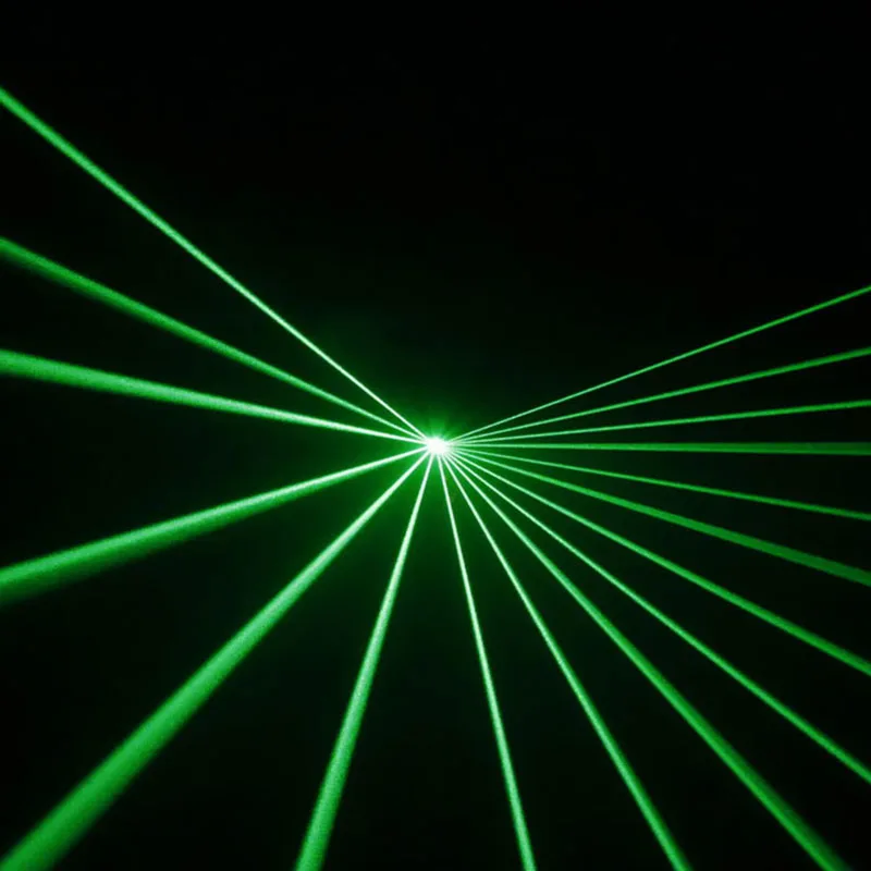 Сценическое освещение эффект дистанционного управления 50 мВт зеленый луч лазерный проектор профессиональный DMX 512 Сканер DJ Дискотека вечерние световые лучи