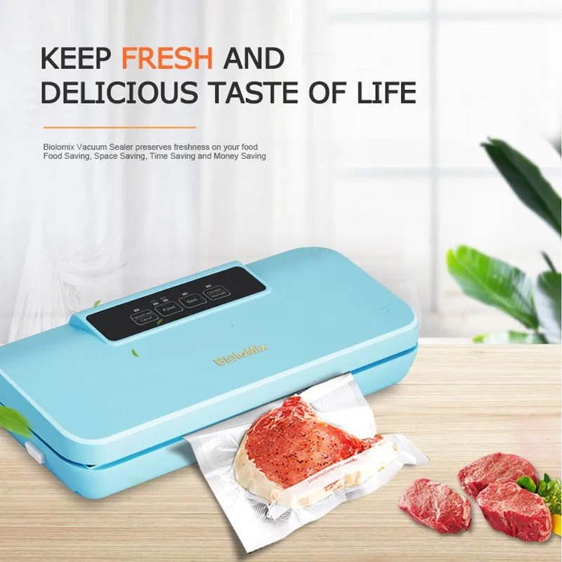 

Automatic Vacuum Sealer Machine Upgraded Automatic Food Packing Machine with 10pcs Vacuum Bags