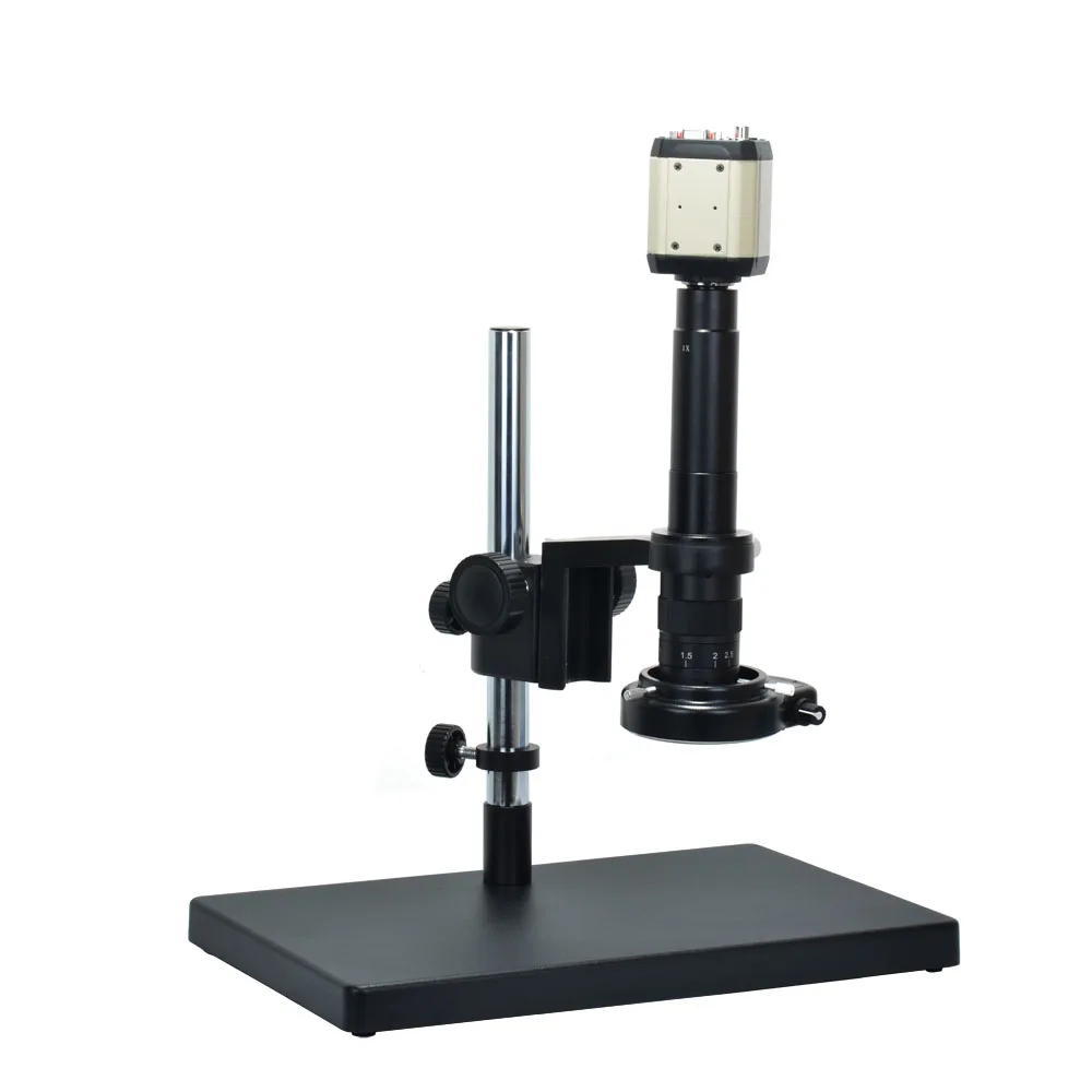 

2.0MP HD Industrial Microscope Camera VGA USB AV Video Output for Industry PCB BGA Soldering+300X Lens+Boom Table Stand