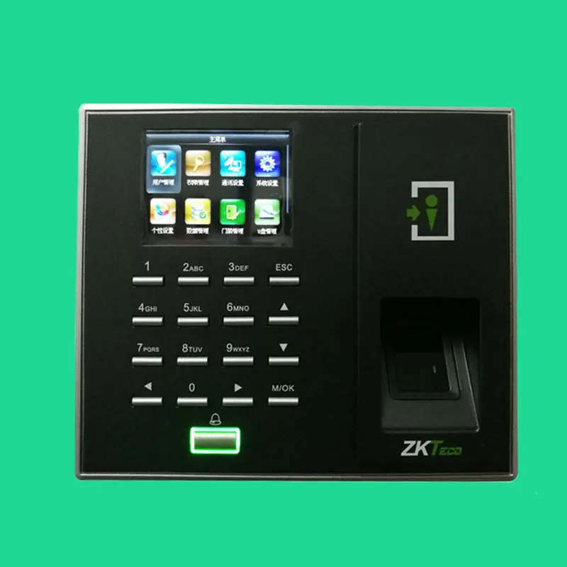 

ZK F2S Fingerprint Access Control Finger Print Time Attendance Color Screenl Standalone Door Access Controller For Security