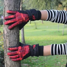 Женские лыжные перчатки, защита от ветра, утолщенные перчатки для катания на лыжах, зимние водонепроницаемые теплые перчатки для спорта на открытом воздухе, зимние лыжные перчатки