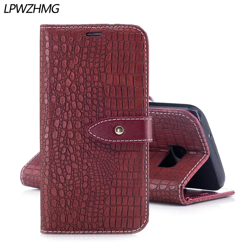 LPWZHMG PU Leather Wallet Flip Case For Samsung Galaxy S7 Edge Phone S8 Plus Soft Silicone Back Cover Cases | Мобильные телефоны и