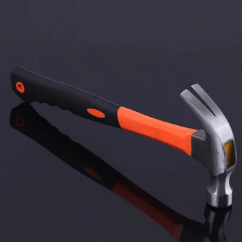 

Free shipping 340mm Steel Tube Claw Hammer Woodworking Professional Tool Home Improvement Tools 500g