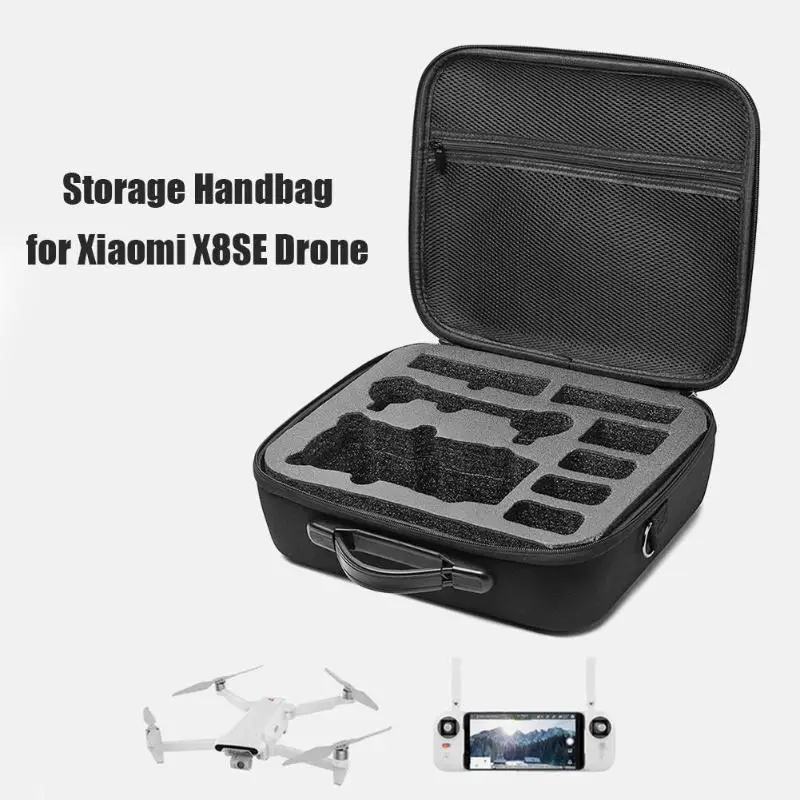 Price For Xiao mi FIMI X8 SE Hard Shell Shoulder Bag Carrying Bag Portable Handbag for Xiaomi X8SE Drone Storage Box