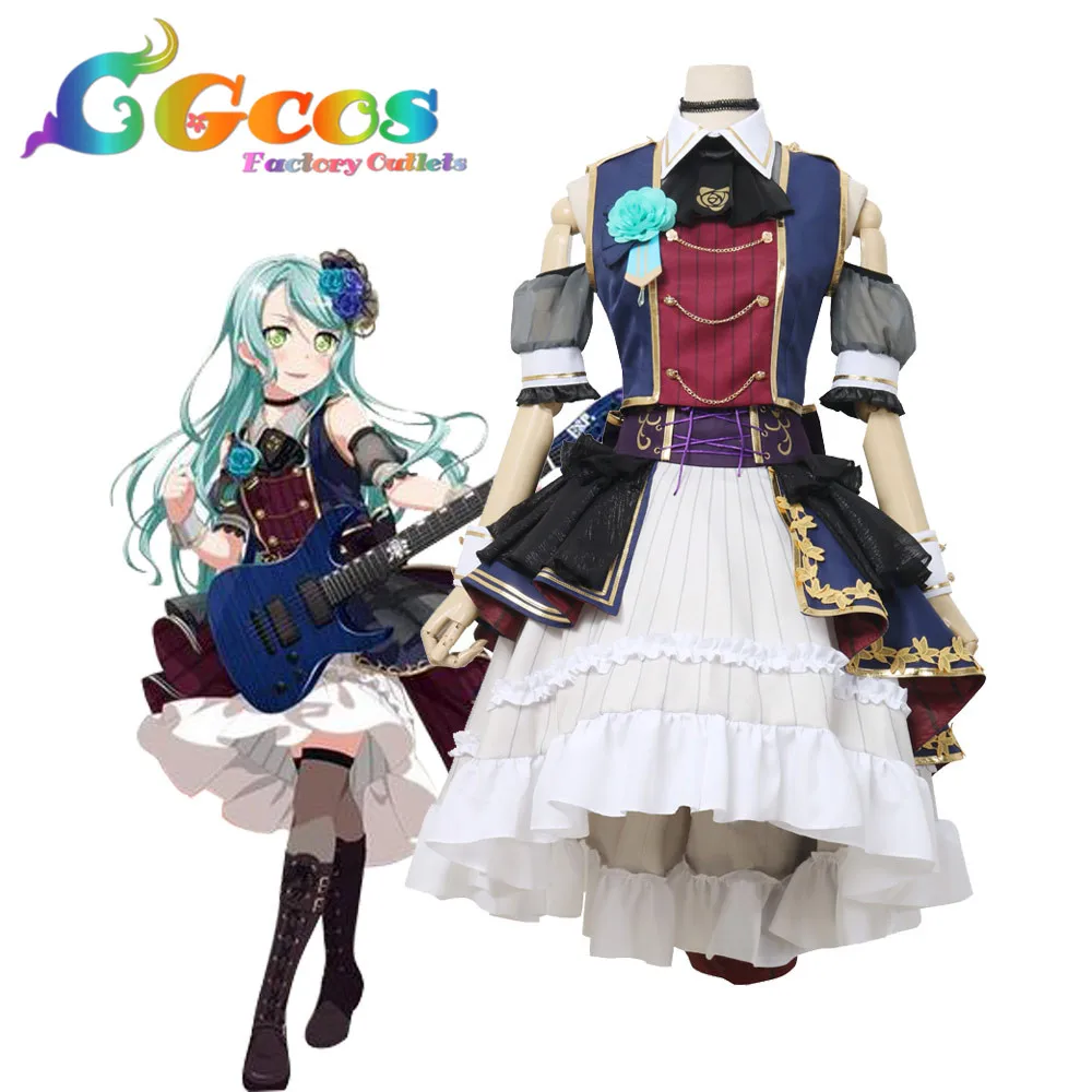 Косплэй костюм Bang DREAM 7 thlive Hikawa Сайо платья одежда кимоно форма CGCOS Бесплатная
