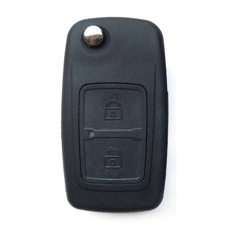 2 кнопки корпус автомобильного ключа дистанционного управления Fob для CHERY TIGGO FULWIN E5 A1 A5 COWIN Пасхальный Складной флип ключ чехол Корпус без лезвия - Количество кнопок: A