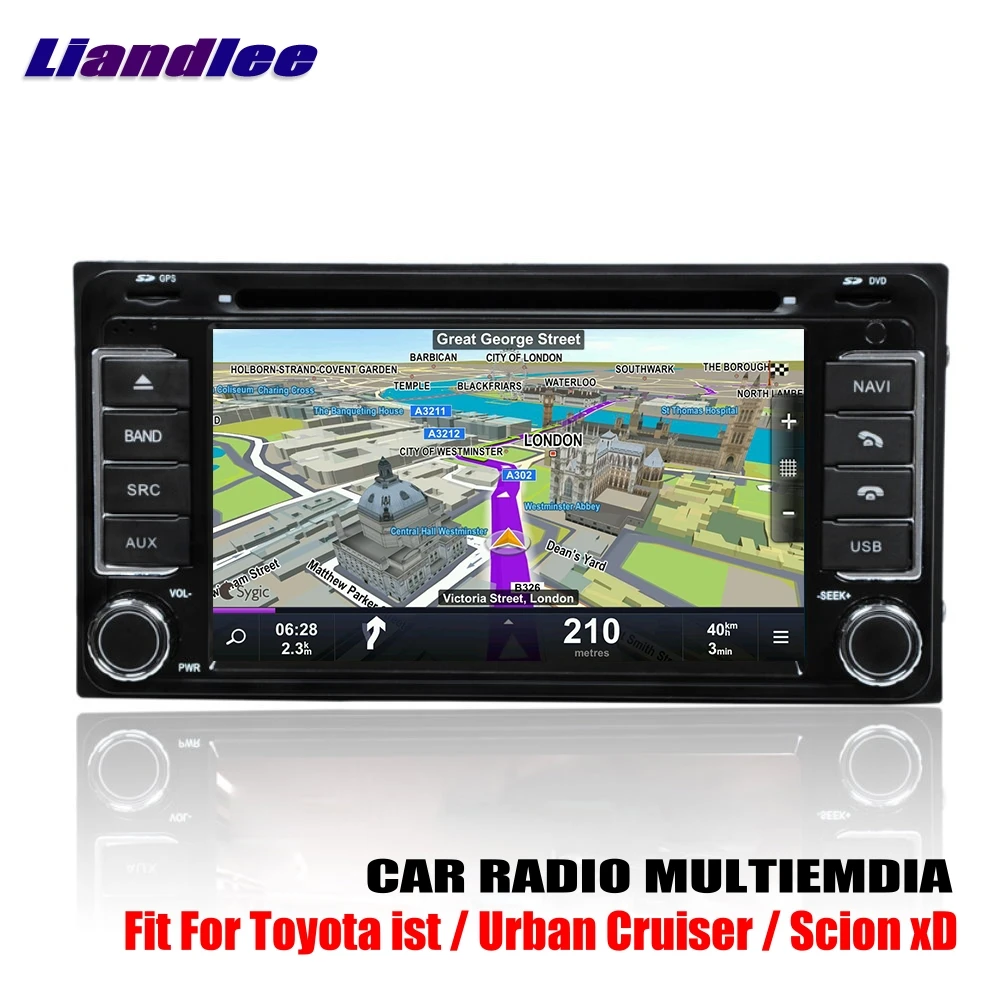 Top Liandlee For Toyota ist Urban Cruiser For Scion xD 2007~2014 Android Car Radio CD DVD Player GPS Navi Maps Camera OBD TV Screen 1