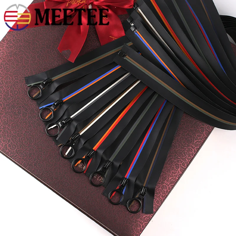 

Fashion Nylon Waterproof Zippers Open-end Invisible Zipper for Sewing Coat Jackets Outdoor Sports Zips DIY Garment Accessories