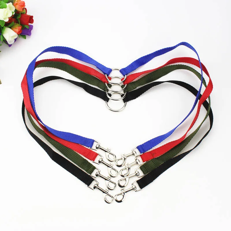 

Dog Leash Nylon Pet Accessories Walking Leashes Collar Lead Leashes 2 In 1 V Shape Couple 2 Way Double