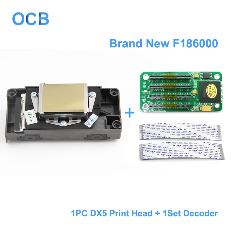 New F186000 UV Printhead DX5 Solvent Print Head For Epson R1800 R1900 R2000 R2400 R2880 4800 4880 7880 (1 Set Decoder For Free) New F186000 UV Printhead DX5 Solvent Print Head For Epson R1800 R1900 R2000 R2400 R2880 4800 4880 7880 (1 Set Decoder For Free)