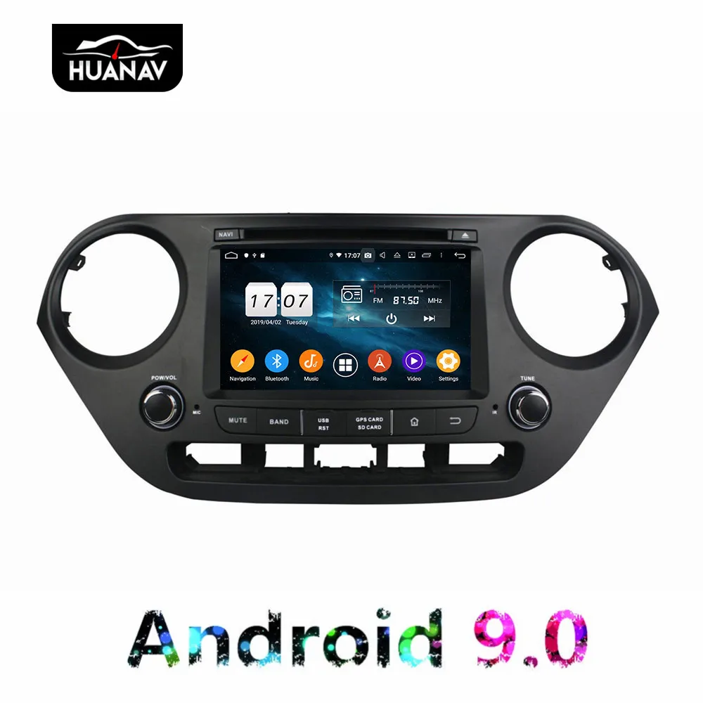 Perfect DSP Android 9.0 Car DVD Player GPS navigation For Hyundai I10 I 10 2013-2015 multimidia Car radio player auto stereo head unit 4