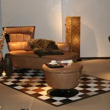 Модный художественный ковер Натуральная Воловья кожа ковер из шкуры коровы