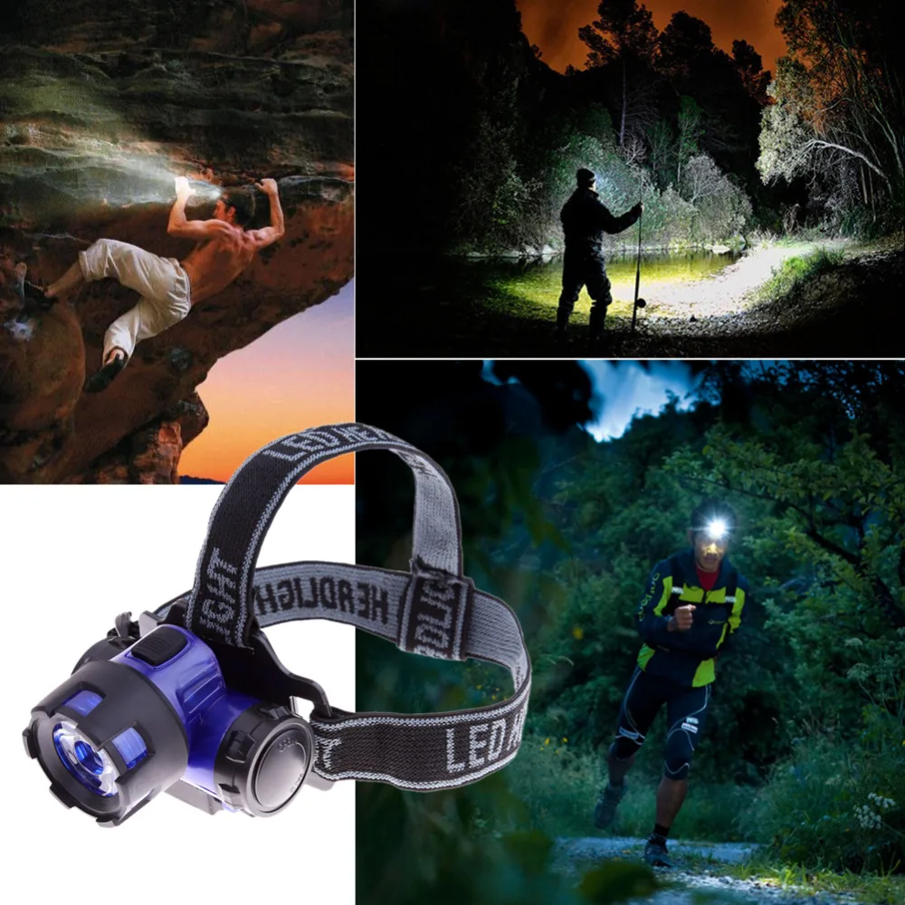 2000 Lumens Waterproof Headlamps XM L XML T6 LED Flashlight Head Torch