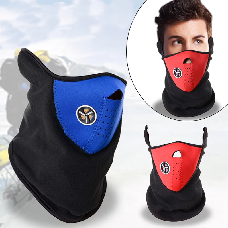 

Motorcycle Face Mask Face Shield Cagoule Visage Scarf Balaclava Mask Winter Muffler Unisex Racing Cycling Dust-Proof Warm Shawl