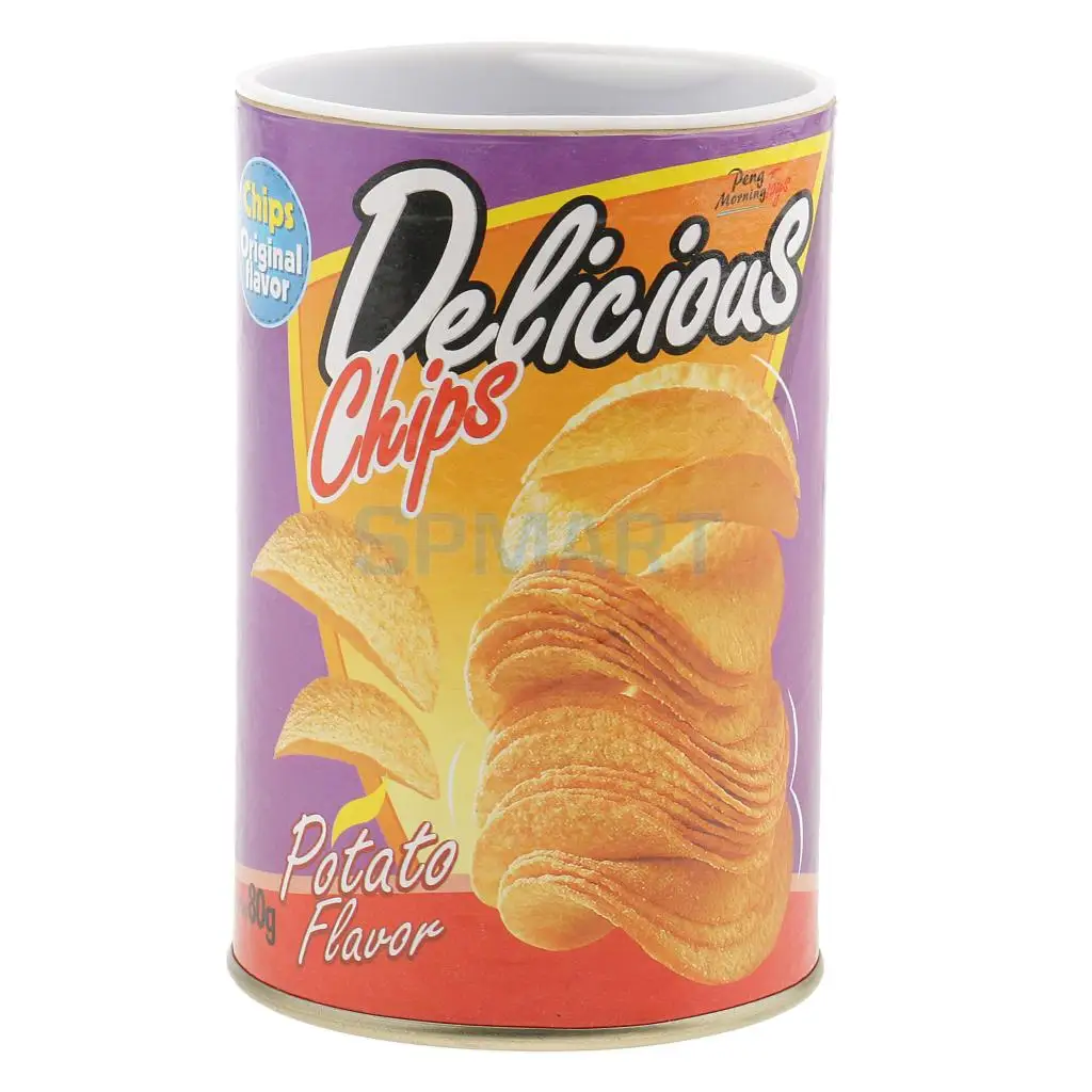 Funny Pop Out Snake in A Potato Chips Can Party Trick Prank Jokes Gag Gift