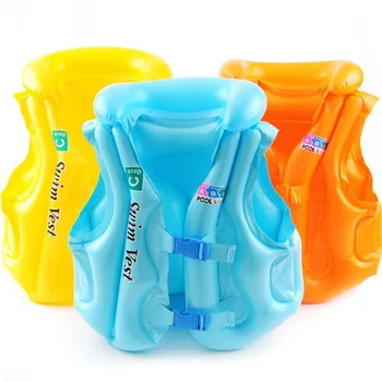 

Kids Inflatable Pool Swimming Life Vest Adjustable Children Swimming Drifting Safety Vests