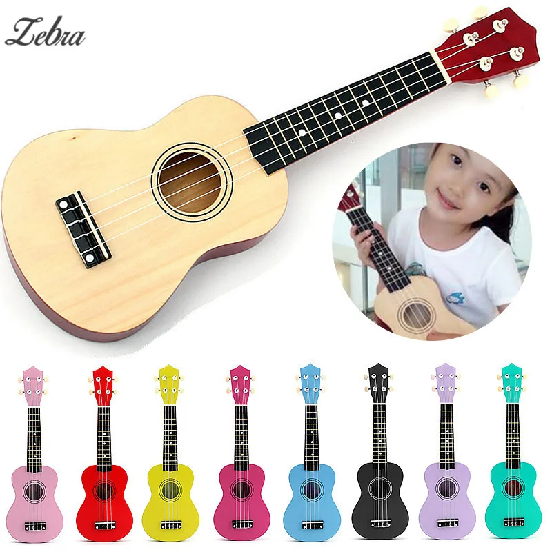 

21" Soprano Ukulele Basswood Acoustic Nylon 4 Strings Ukulele Bass Guitar Musical Instrument for Beginners or Basic players