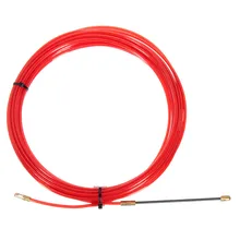 Новая нейлоновая сталь красная рыба Тяговая лента Электрический кабель съемник Тяговая электрика+ колесо прочное качество