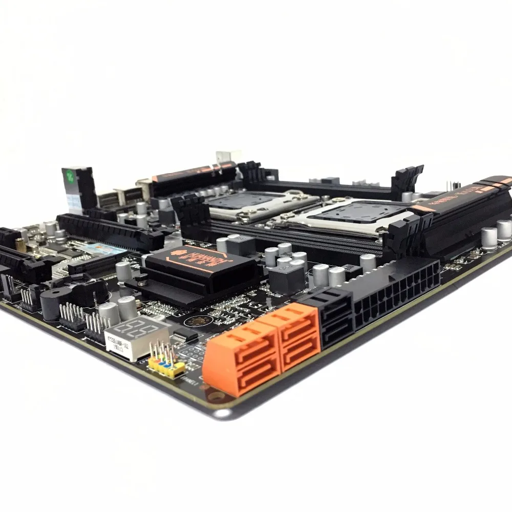 Материнская плата HUANANZHI X79 с двумя процессорами LGA2011 LGA 2011 двойным процессором DDR3