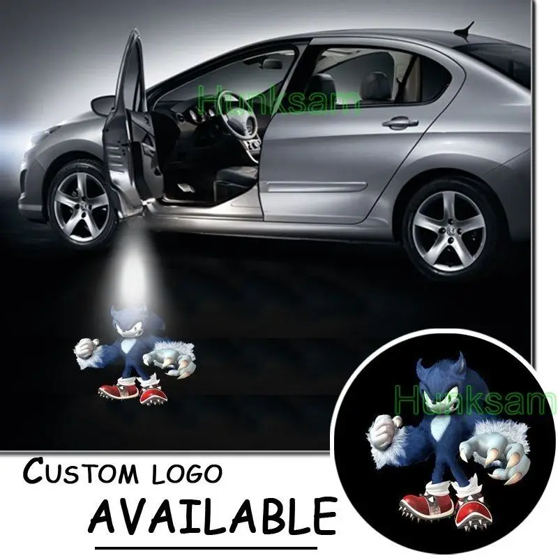 

Auto door Led laser projector Ghost Shadow Light 3D Logo For Sonic the Hedgehog #5473