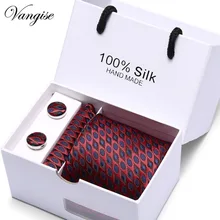 Gift box Ties For Men Blue Striped Silk Classic Jacquard Woven Tie Hanky Cufflinks Set For Business Wedding Party Free Shipping Gift box Ties For Men Blue Striped Silk Classic Jacquard Woven Tie Hanky Cufflinks Set For Business Wedding Party Free Shipping