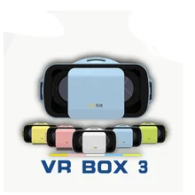 VR BOX III 3 LEJIVR Mini Virtual Reality Glasses Box 3D Video Movie Movie VR Headset Cardboard 3.0 for 4.5/5.0-5.5″ Moblie Phone