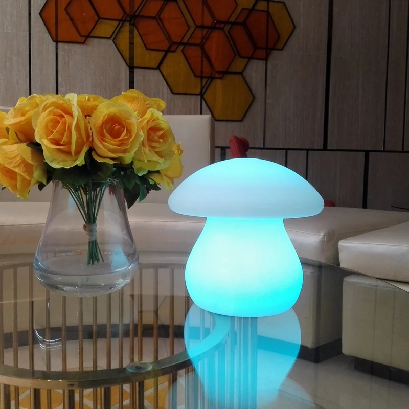 2 mushroom LED decor light 800