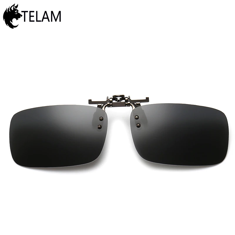 

Polarized Clip On Sunglasses Men Driving Sun Glasses Women Anti-UVA Glasses Flip Up Eyeglasses Myopia Eyeglasses
